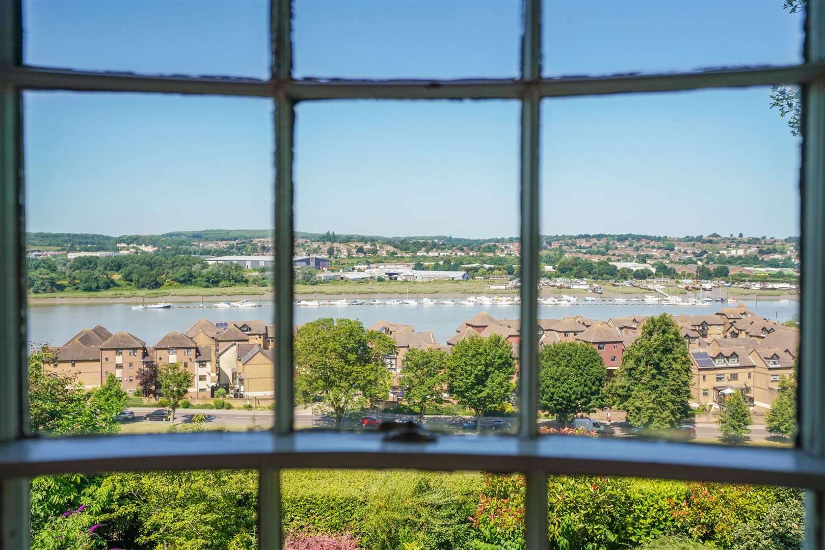 Room with a river view from the Gleanings in Rochester. John D Wood