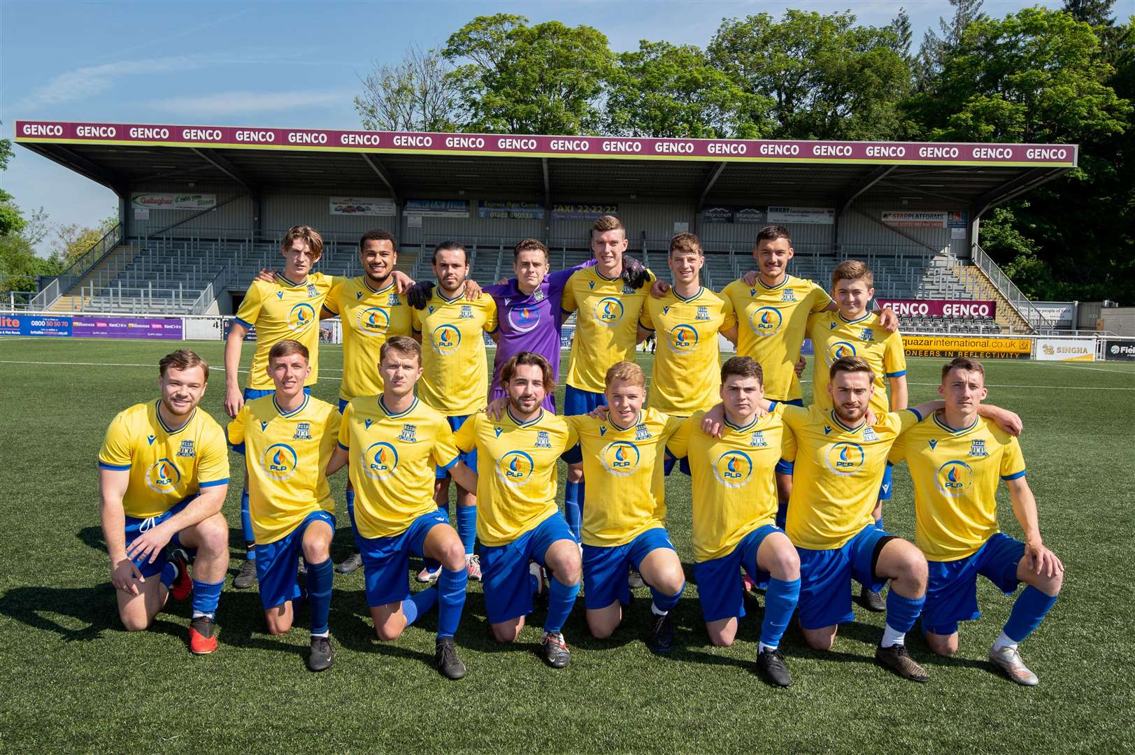 Sutton Dynamo's squad for the DFDS Kent Sunday Junior Trophy Final. Picture: PSP Images/Ian Scammell