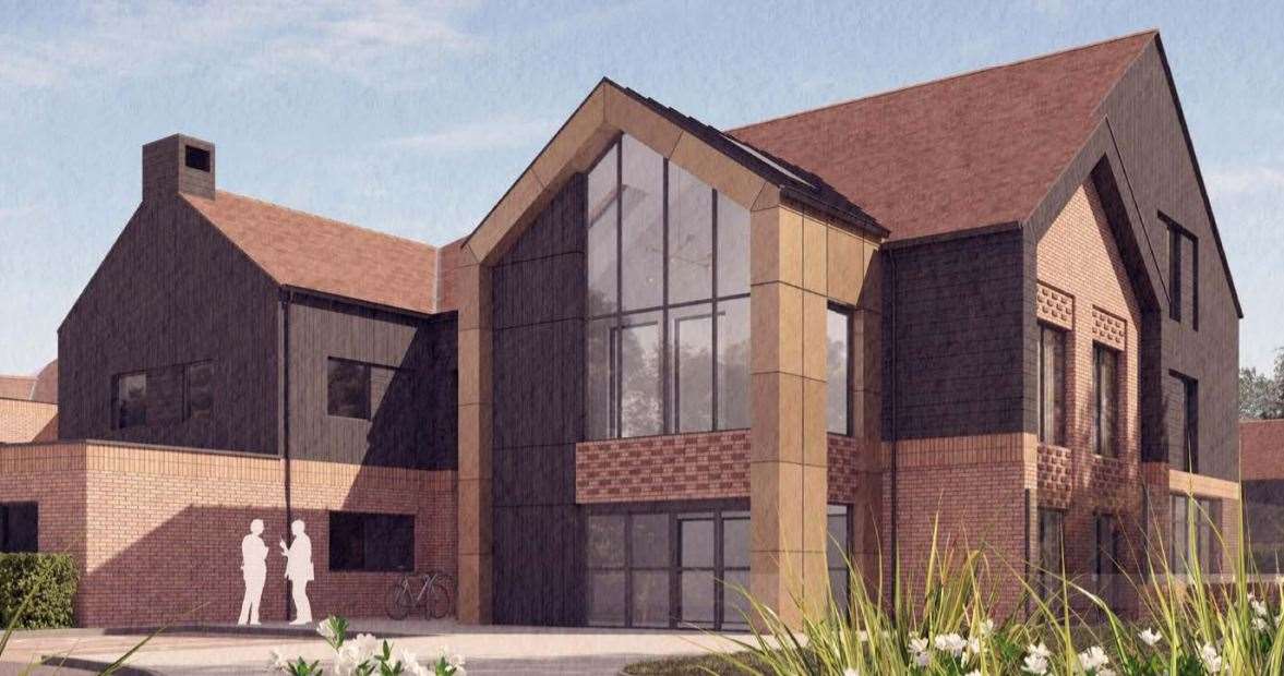 How the proposed care home near West Malling station could look according to plans submitted to the council