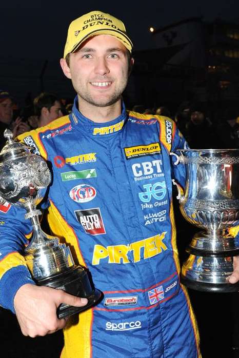Andrew Jordan won the overall championship and the independents' title. Picture: Simon Hildrew