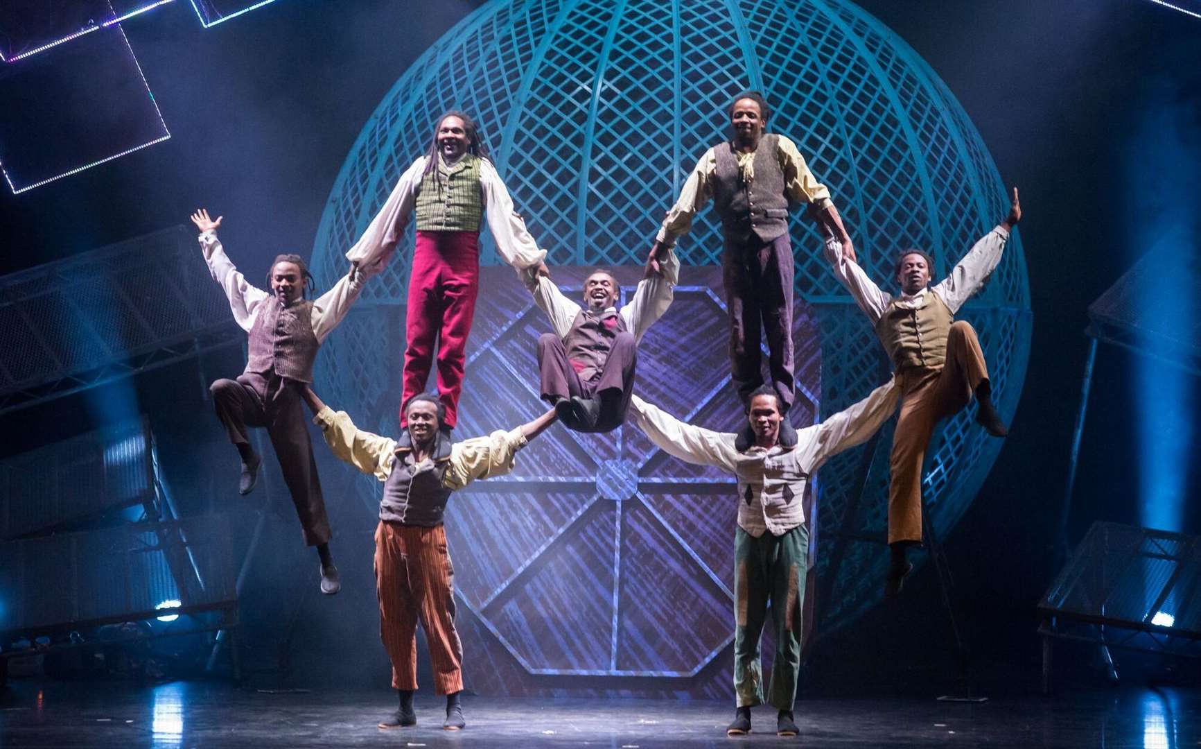 Cirque Berserk! includes a range of stunts and shows, including the death-defying Globe of Death