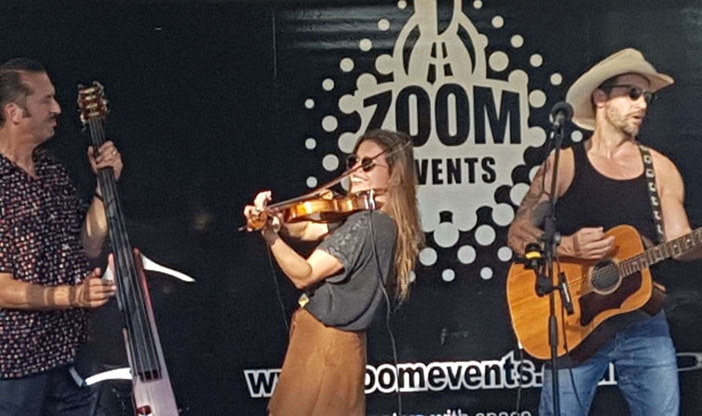 There will live music from bands and artists across the three-day festival. Picture: Zoom Events