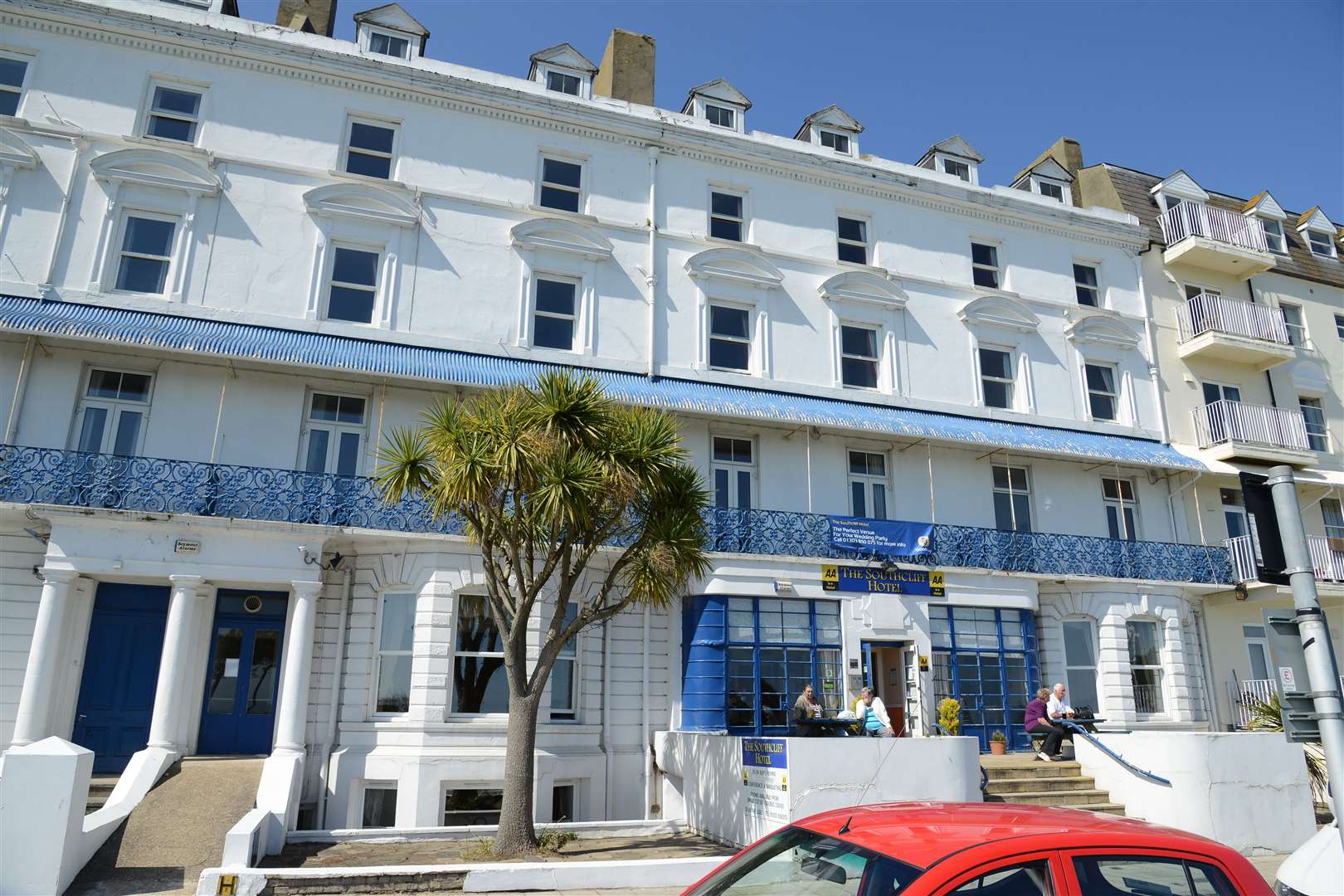 The Southcliff Hotel in Folkestone is one site being used by the Home Office