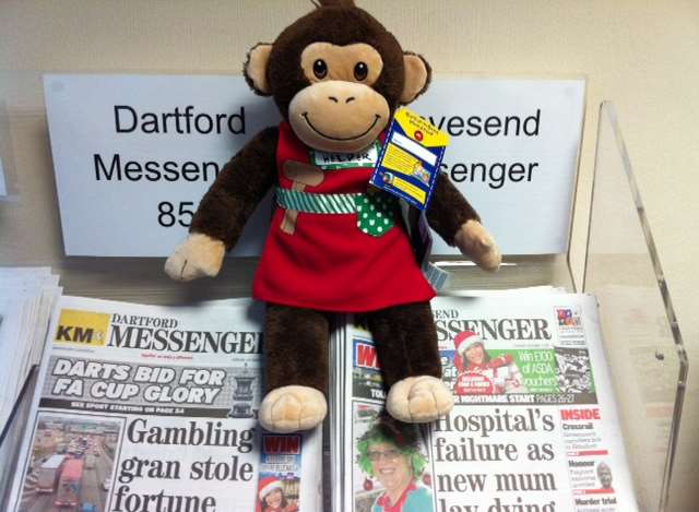 A Bananas Monkey is up for grabs in our competition this year
