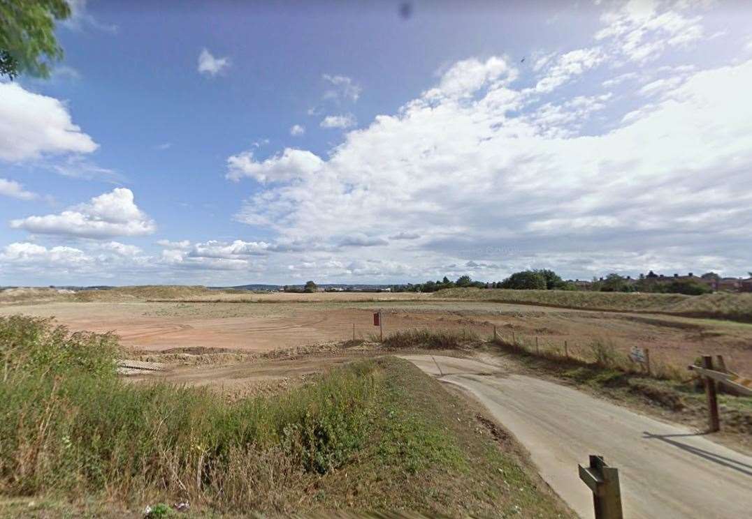 A man exposed himself to a mother and daughter as they walked in fields in the Ham Road area of Faversham. Picture: Google Street View