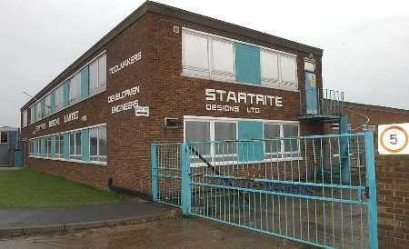 GATES SHUT: desolation for the employees at Startrite Engineering. Picture: BARRY CRAYFORD