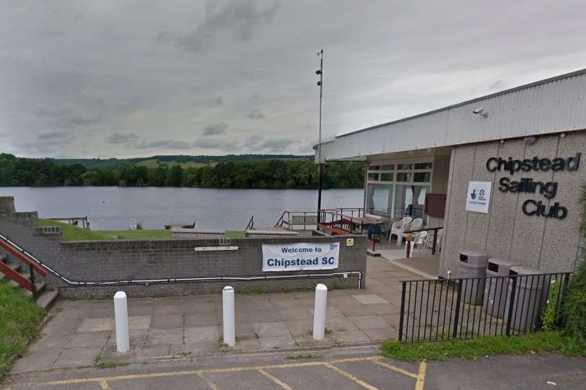 Chipstead Lake in Sevenoaks. Google Street View