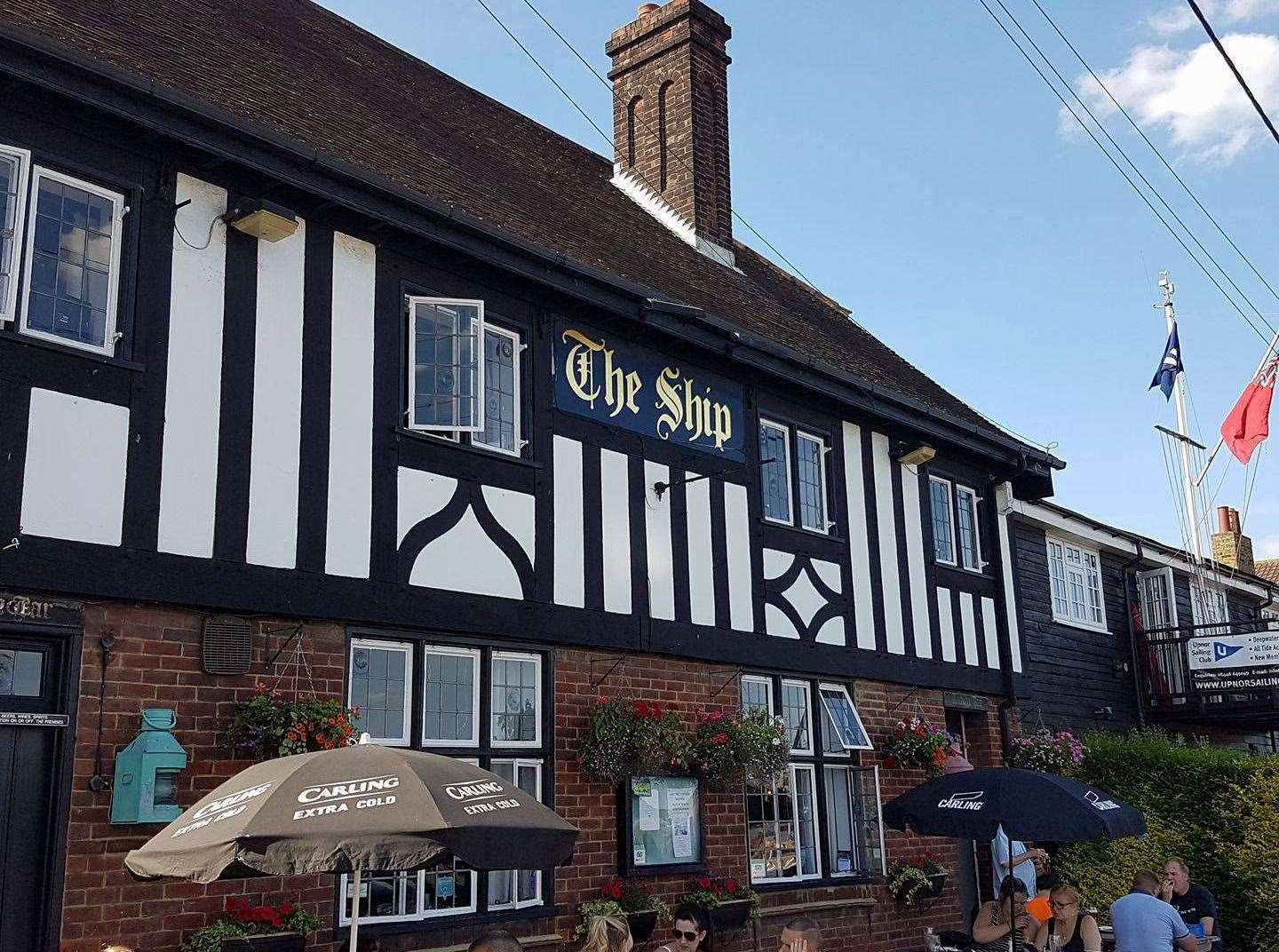 The monarch was stolen from The Ship Tavern in Lower Upnor. Picture: Sam Dack
