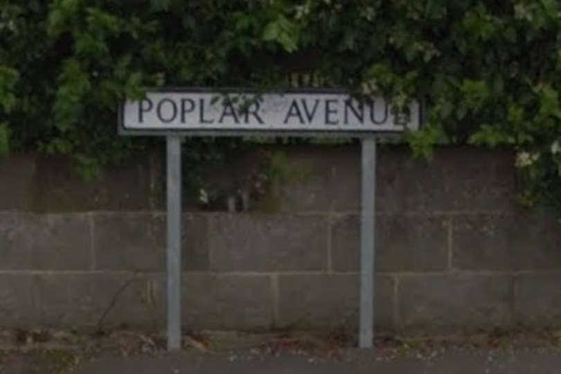 Police attended an address in Poplar Avenue. Picture: Google Streetview