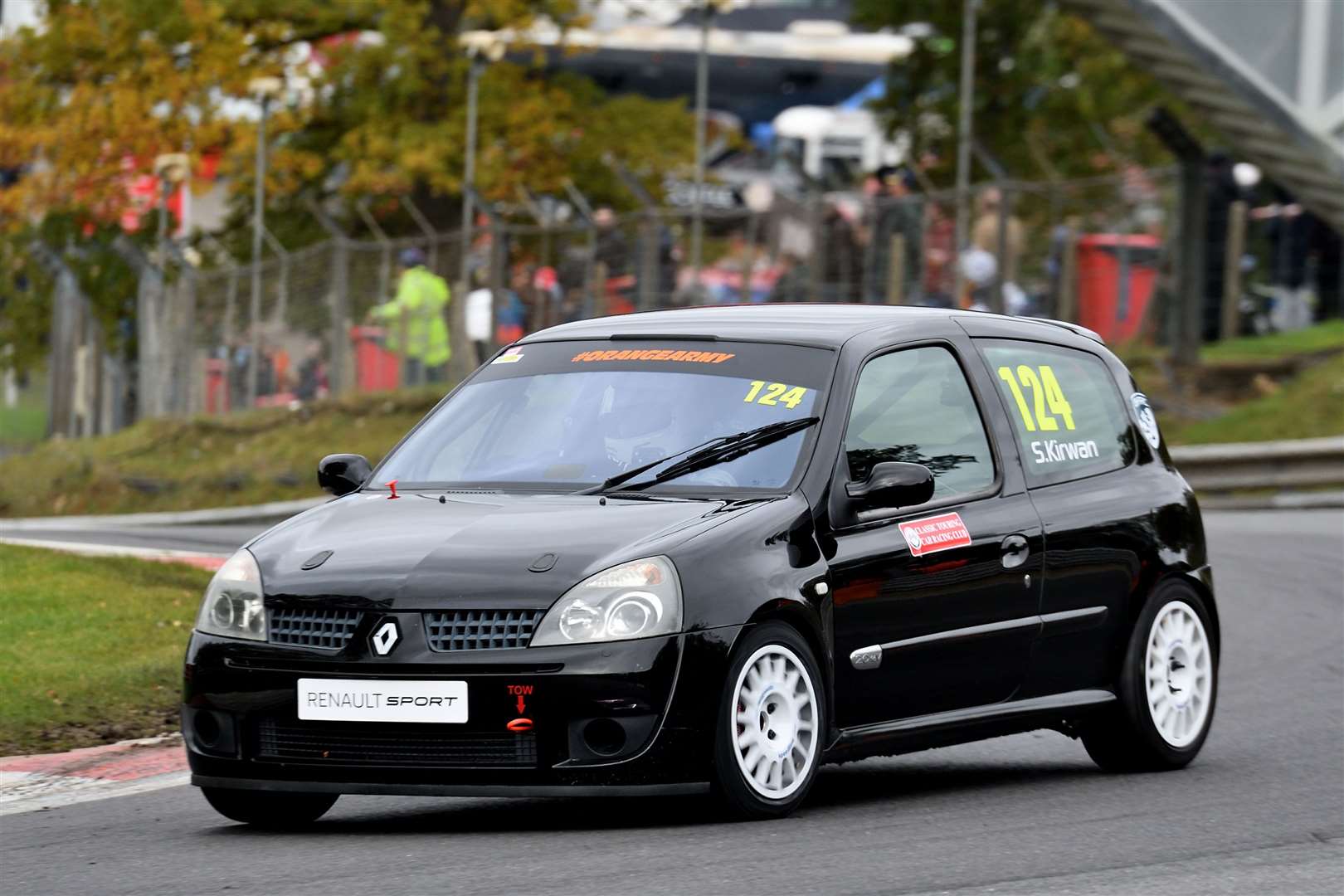 Scott Kirwan, from Herne Bay, finished first and 24th in the Classic Touring Cars, Allcomers Race, in his Renault Clio 2000. Picture: Simon Hildrew (52936748)