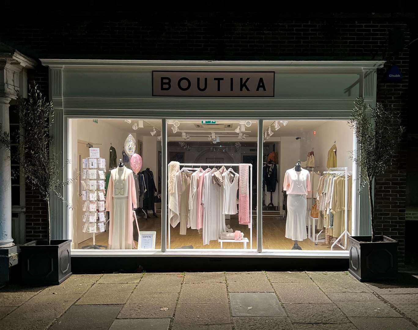 Boutika is located next to Caffè Nero in Tenterden high street