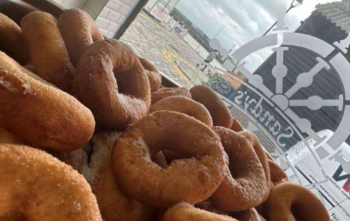 Sandy's Donuts sells sweet treats. Picture: Andy Burnett