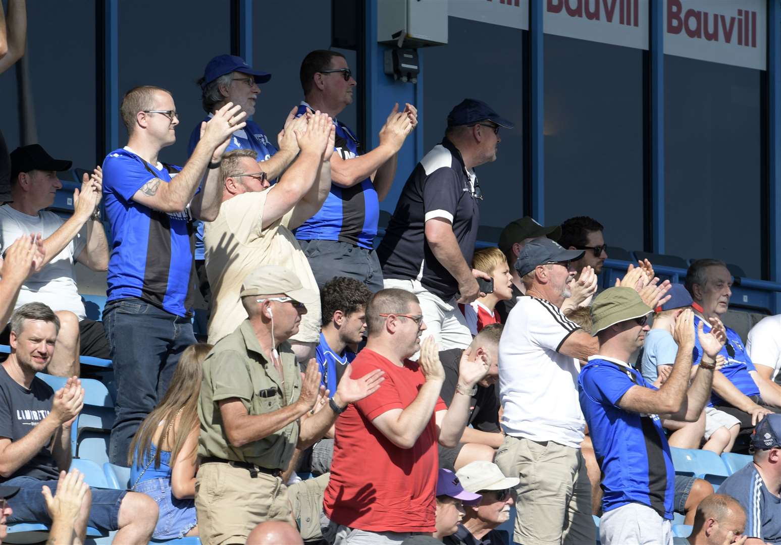 Gillingham hope to attract extra fans during the World Cup Picture: Barry Goodwin
