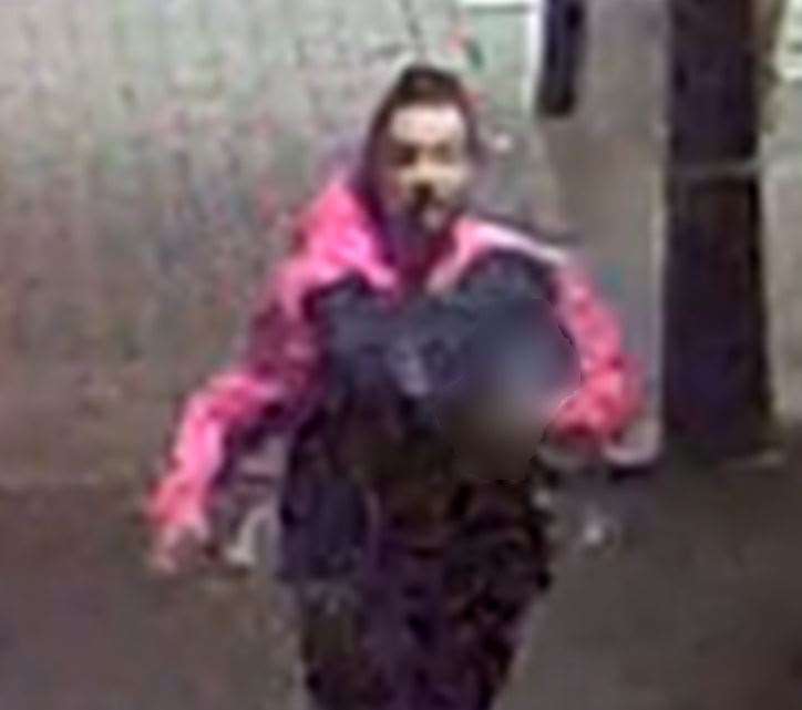Detectives have released a CCTV image after a woman had her handbag stolen in a robbery in the Burgate area of Canterbury. Picture: Kent Police