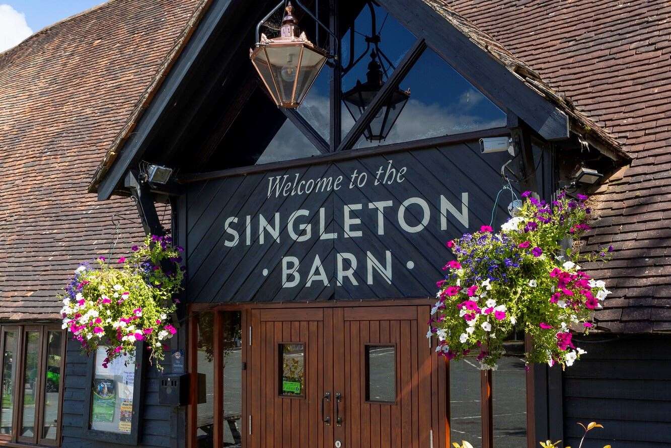 The Singleton Barn in Ashford. Picture: Shepherd Neame