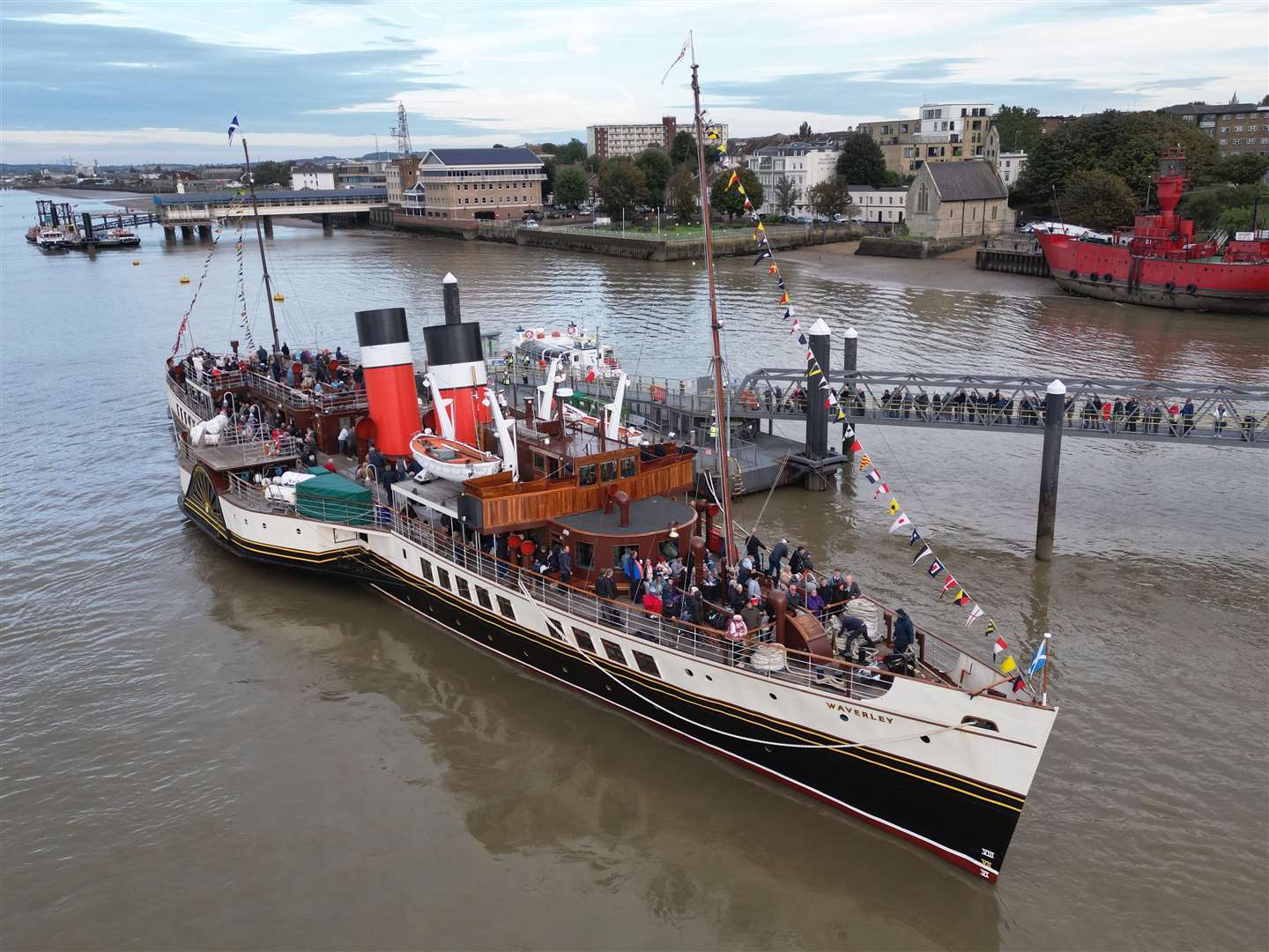 It offers a range of cruises up and down the Thames. Picture: Jason Arthur