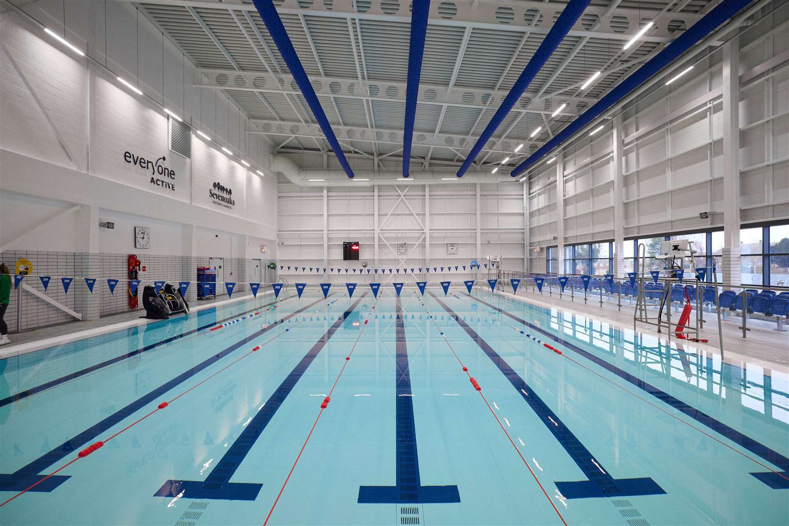 The pool at the White Oak Leisure Centre in Swanley