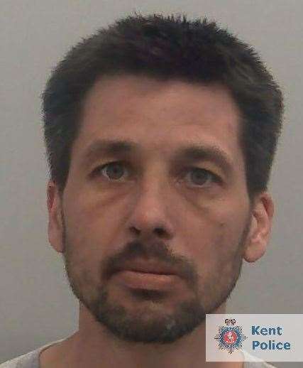 Craig Creasey from Sittingbourne - jailed for robbery. Picture: Kent Police