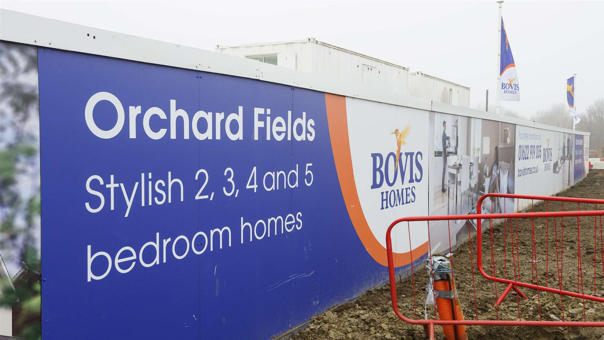 Bovis Homes has built the Orchard Fields development near Maidstone