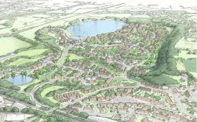Plans have been revealed to develop Sevenoaks Quarry
