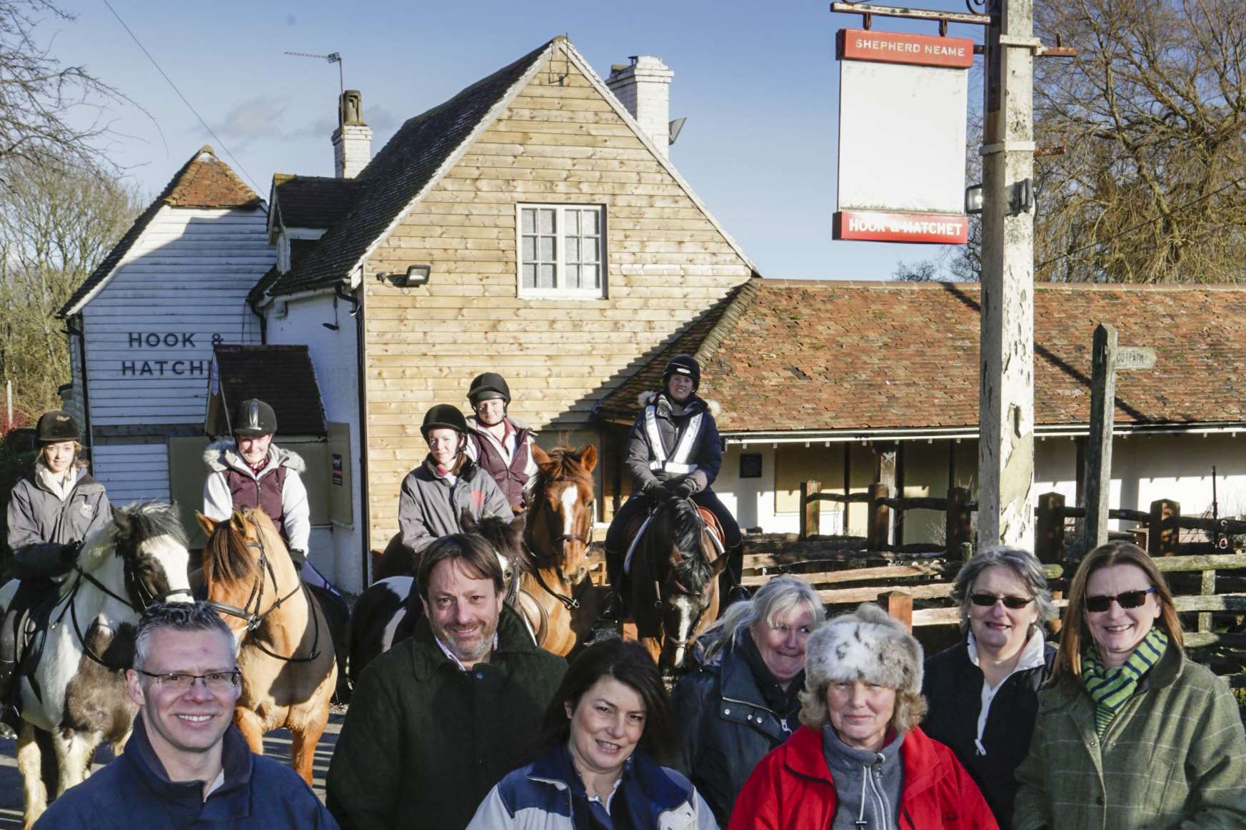 Villagers and business owners pulled together to try to buy the pub