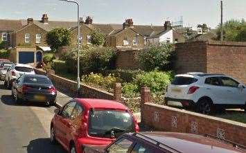 Church Street in Margate has been closed due to a sinkhole appearing. Picture: Google Street View