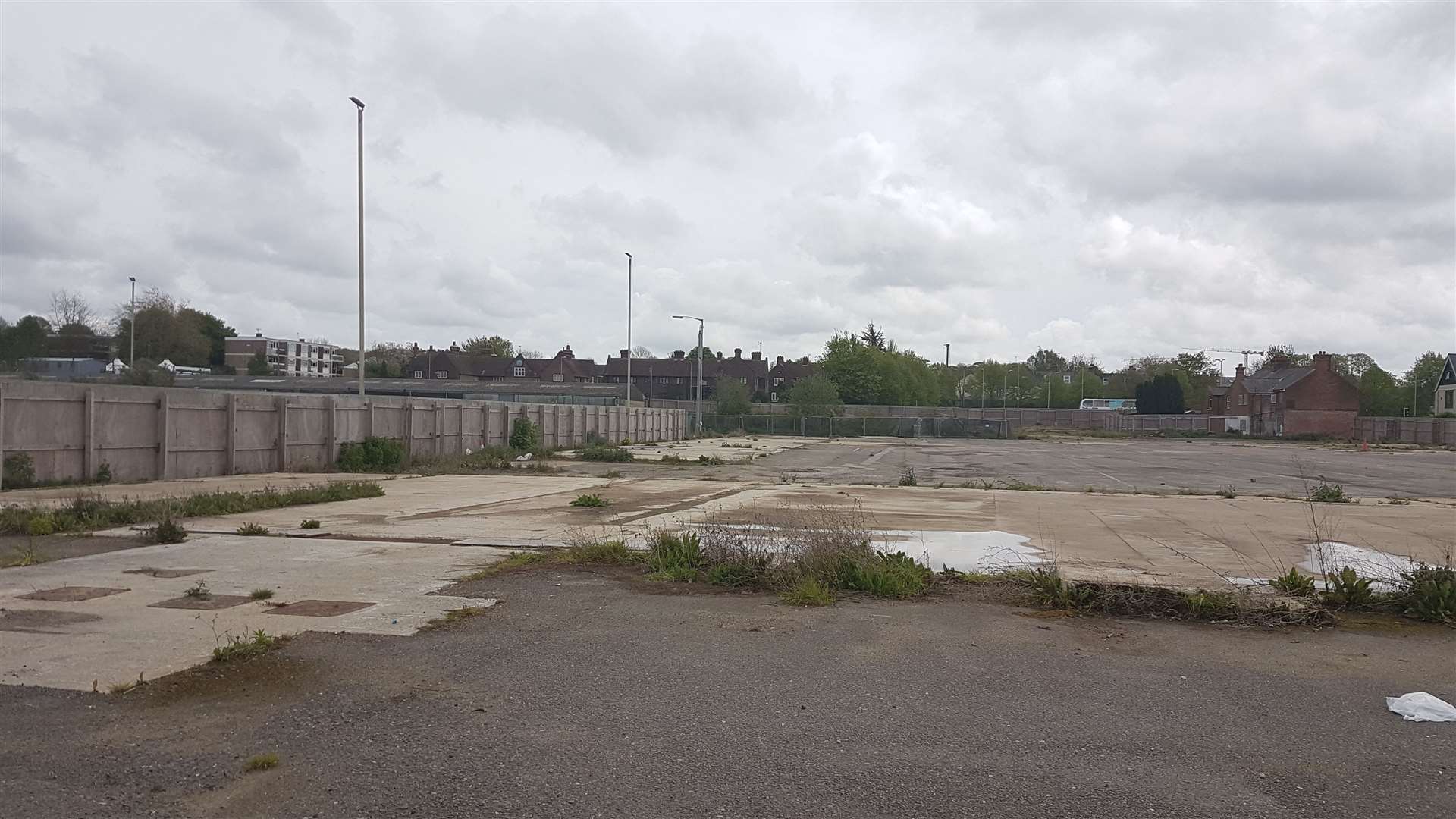 The current site at Kingsmead