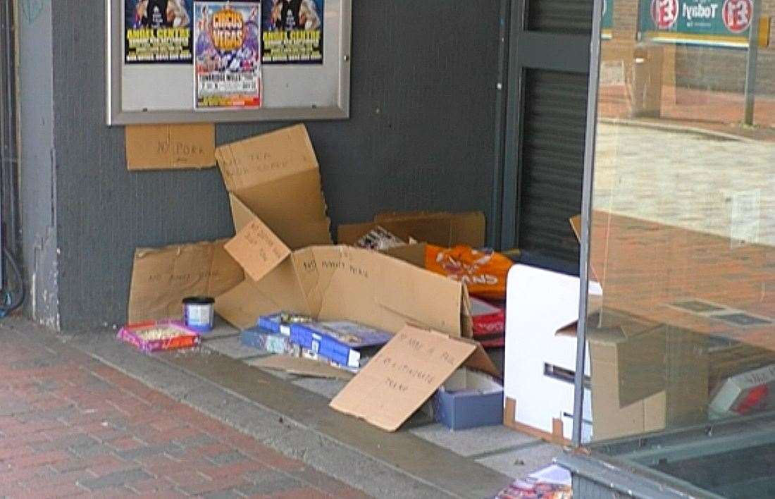 In January, figures suggested homelessness in Kent had decreased