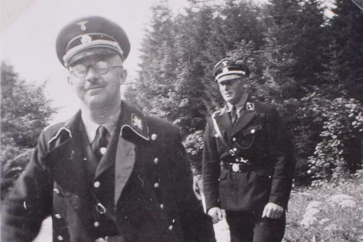 Architect of mass murder, SS chief Heinrich Himmler. Picture from C&T Auctioneers and Valuers.
