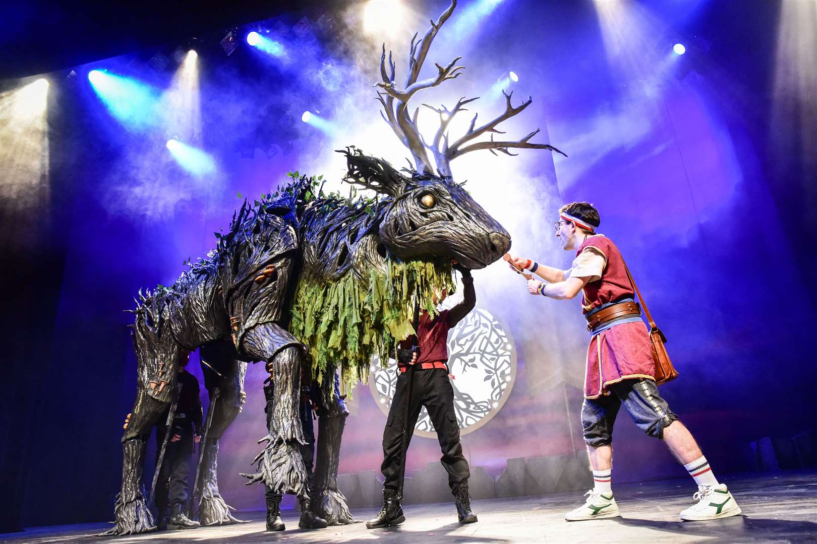 The team behind the puppets have also worked on shows such as War Horse and Dinosaur World Live. Picture: Supplied by the Marlowe Theatre
