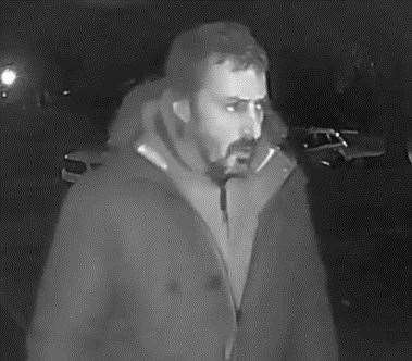 Police would like tp speak to this man in connection with the incident