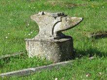 This gravestone was stolen from Headcorn graveyard