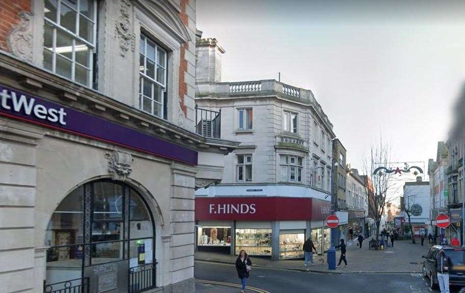 The centre of Ramsgate has previously been branded "lawless". Picture: Google Maps