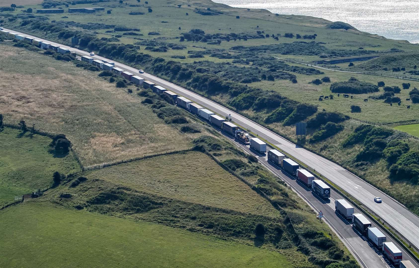 Dover TAP has been implemented on the A20. Picture: UKNIP