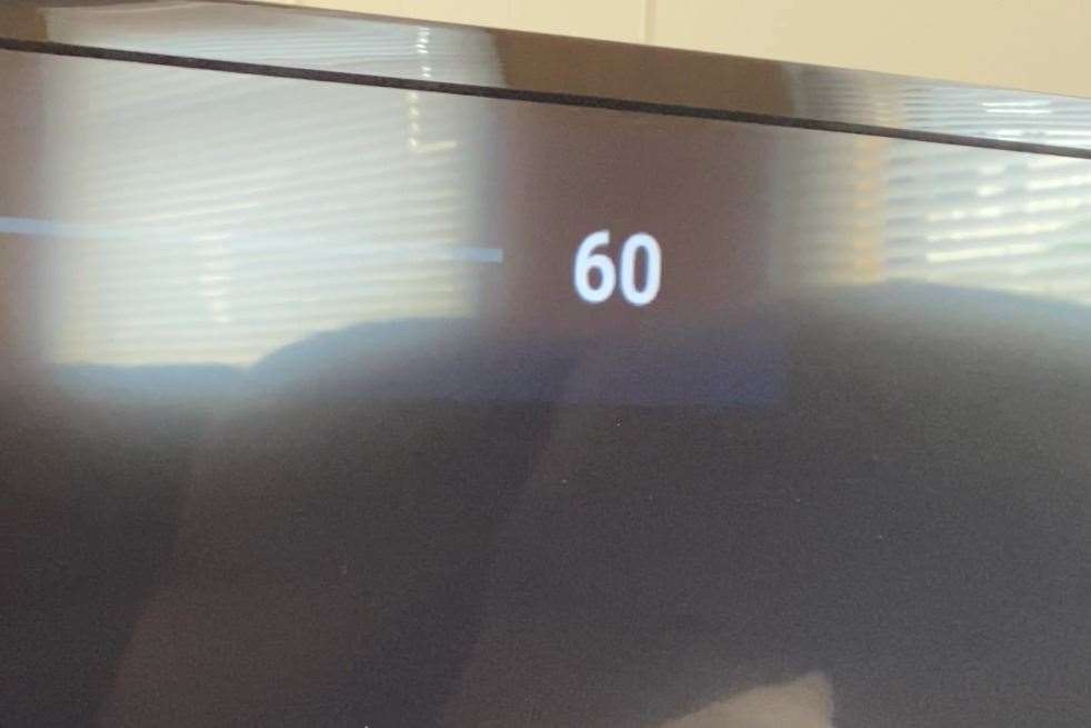 Chris's OCD means he must do things in even numbers, including the volume on the TV