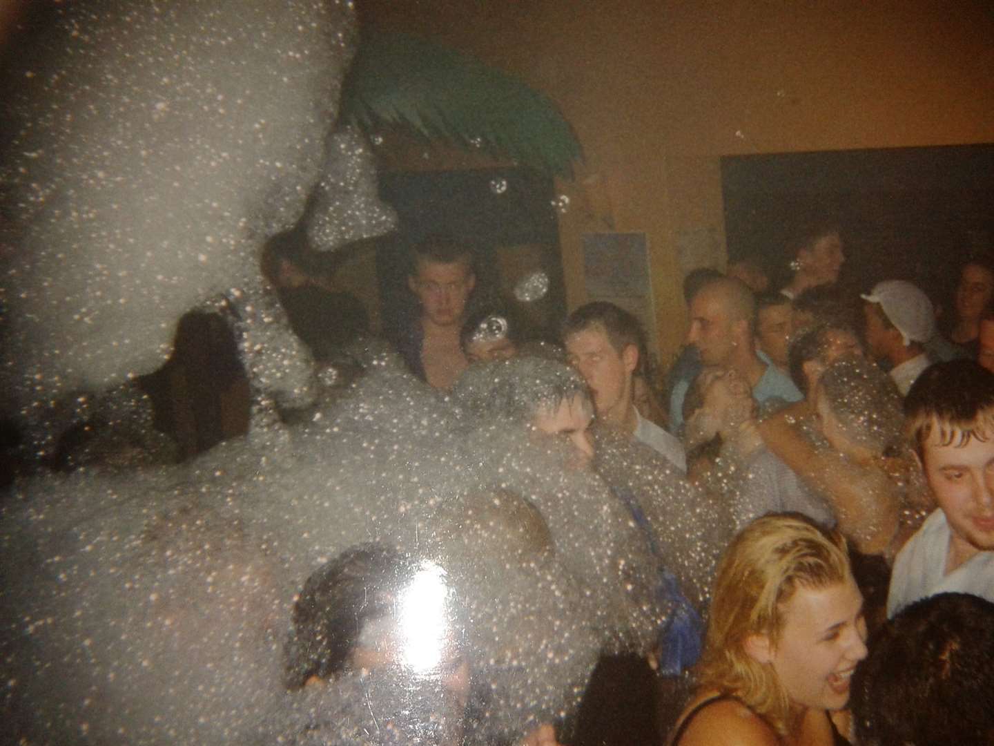 Foam party at Polo Bar in Bexleyheath in the 90s. Picture: Thomas Fitzgerald