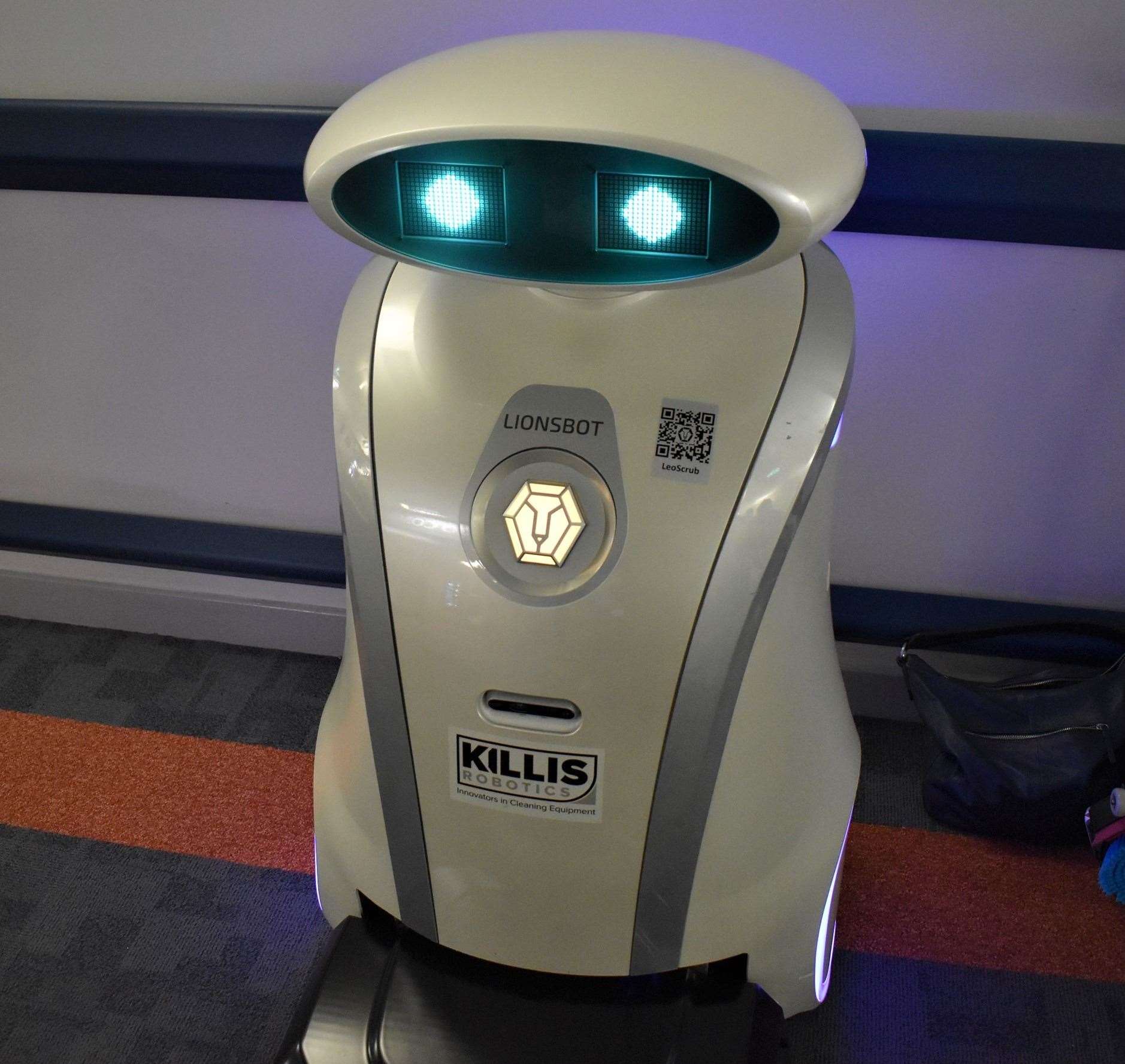 Some staff have raised concerns about their automated colleague. Photo: Dartford and Gravesham Hospital Trust Facebook