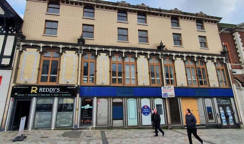 The former RBS building in High Street, Maidstone, is on the market for £2.2million. Picture: James Ashley Commercial