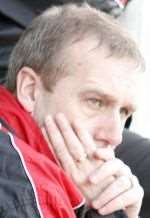 Dartford manager Tony Burman takes his side to Boreham Wood on Saturday