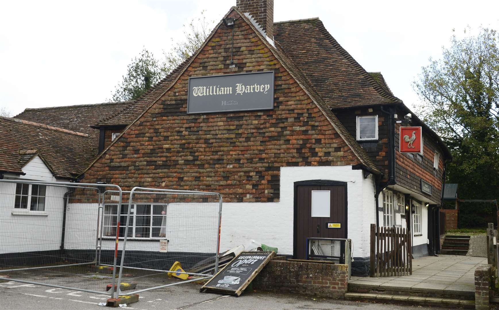 Ashford William Harvey Pub is being refurbished.Picture: Paul Amos. (5055555)