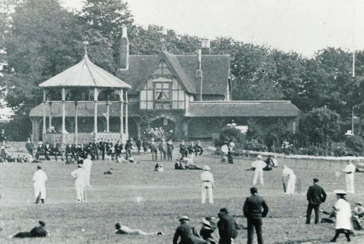 Faversham Rec as it once was.