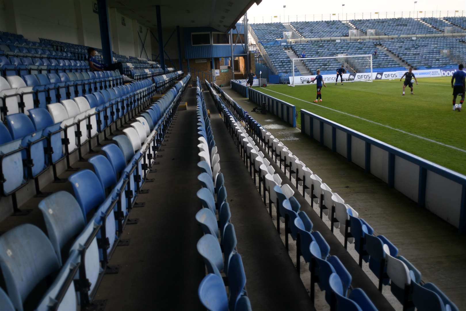 Gillingham are hoping for a bailout to make up for lost revenue after playing without fans Picture: Barry Goodwin
