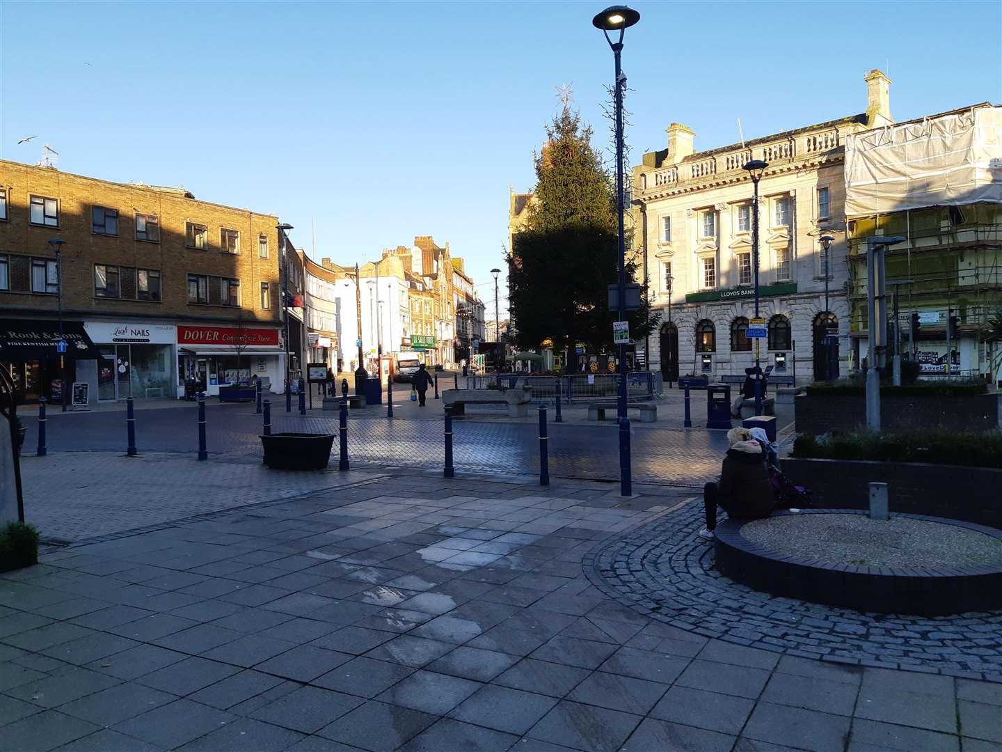 Market Square, at the heart of Dover town centre