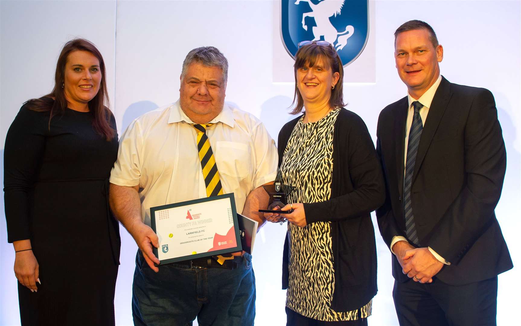 Larkfield, Grassroots Club of the Year. Picture: Kent FA