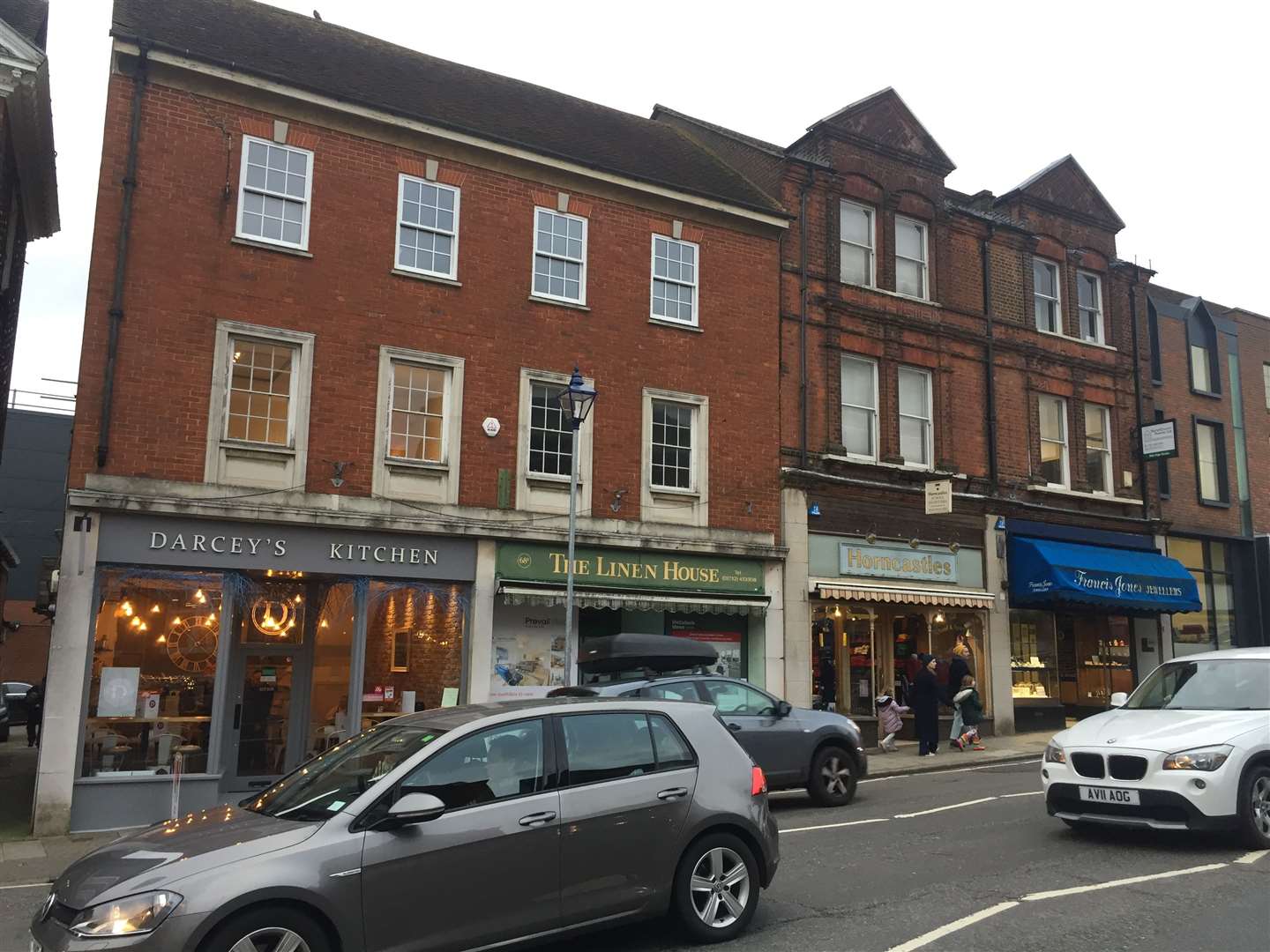 The streets are dotted with independent shops and cafes among chain branches