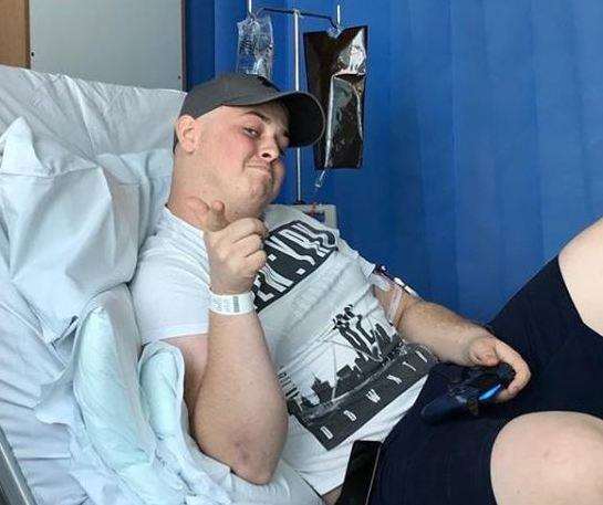 Joe Waller is undergoing treatment at Addenbrooke's Hospital