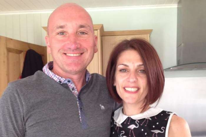 Chris Pegler and her husband James will run the marathon together