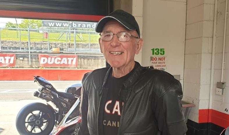Motorcycling legend Paul Smart who died in an accident on the A21 Lamberhurst Bypass in October 2021