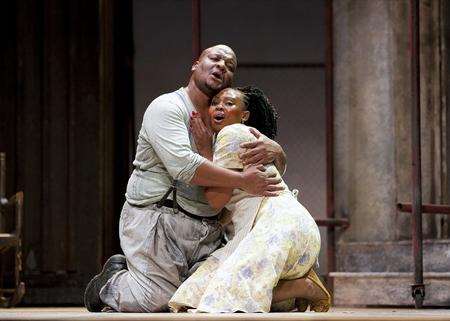 The cast of Porgy and Bess. Picture: Helen Maybanks