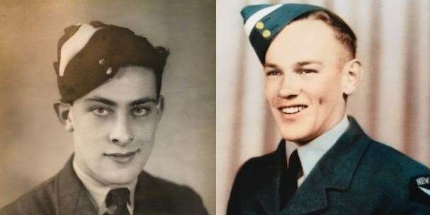 (Left) Edward Finch aged 20, and (right) Morgan Swap aged 22
